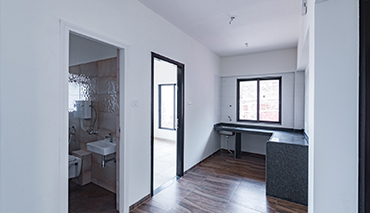 Bathroom / Kitchen Hall Interior, The Blue Breeze at Dapoli Konkan by Asthavinayak developers